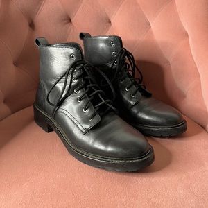 Rag & Bone Cannon Black Leather Boots (39)